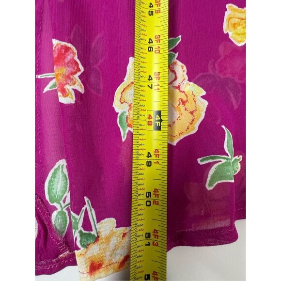 VNG Divina Of Switzerland Women’s Bohemian Floral Fusia Dress Sz 44 EU/L US*Note - Picture 10 of 13